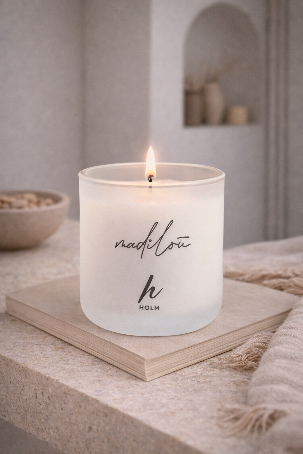 The Madiloū Candle by HOLM Concept